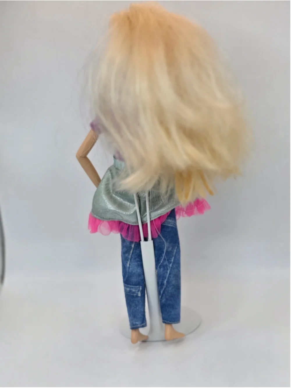 Just Play Girls Doll with Unicorn Shirt and Silver Skirt